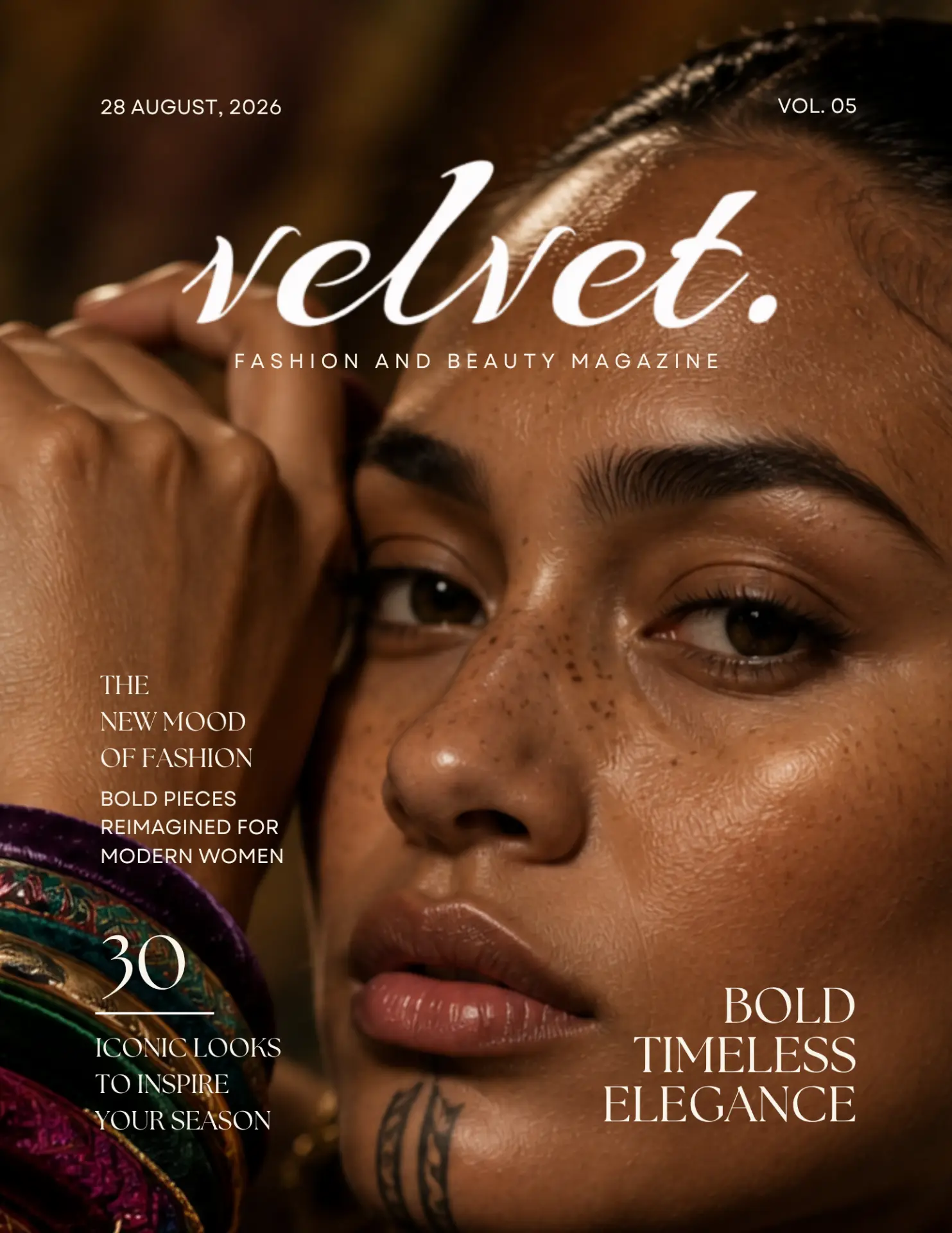 Velvet. Magazine design project