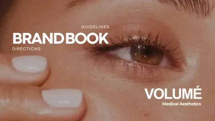 Volumé Brand Book design project
